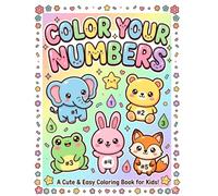 Fun Way to Learn Numbers 1-20 with cute pictures l Preschool and Kindergarten Prep Activity Book for Boys and Girl: An Easy and Fun Number Recognition ... and Large Designs with Sweet Illustrations