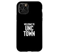 Fun Welcome to Unc Town Old Millennial Gen X Custodia per iPhone 11 Pro
