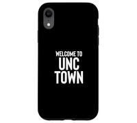 Fun Welcome to Unc Town Old Millennial Gen X Custodia per iPhone XR