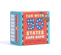Fun With 50 States Card Game: Learn Capitals, Nicknames, and More About the United States!