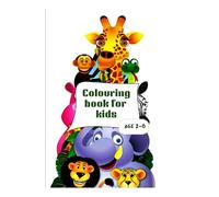 Fun with Animals - Colour & Learn for Kids 2-6: A Delightful Animal Colouring Book for Toddlers & Preschoolers to Boost Creativity, Recognition & Motor Skills