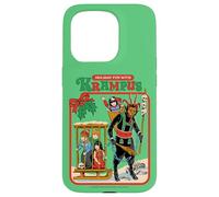 Fun with Krampus Christmas Retro Vintage Funny Adult Humor Custodia per iPhone 15 Pro