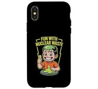 Fun With Nuclear Waste Funniest Dark Humor Radioactive Custodia per iPhone X/XS
