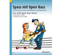 Fun With Open Bass Notes: 50 Easy Pieces for Guitar: 50 leichte Stücke für Gitarre zur Einführung in das zweistimmige Spiel. Gitarre.