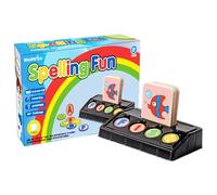 Fun Word Spelling Game, Alfabeto Learning Toy, Preschool Spelling Cards, Matching Letters Game, Early Learning Educational Toy, Word Formation Game, Cognitive Development Toy for Preschool Aged 3+