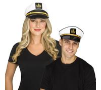 Fun World Cappello da skipper unisex