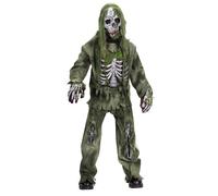 Fun World Costumes Skelett-Zombie-Kost m f r Kinder, Gr e L