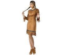 Fun World Indiano Nativo Americano Vestito Adulti Donna Costume Halloween 111024
