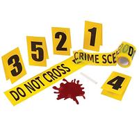 Fun World Kit scena del crimine, giallo, 13 x 3 x 7 cm
