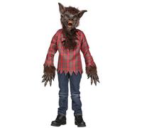 Fun World Lupo Mannaro Classico Monster Spaventosa Bambini Halloween Costume