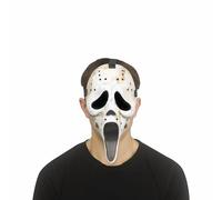 Fun World Maschera da hockey effetto invecchiato