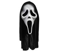 Fun World Adult Scream Mask Taglia unica Nero