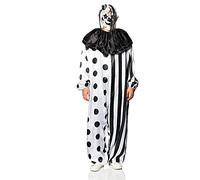 Fun World Men's Killer Clown Fancy Dress Costume Standard