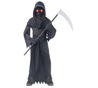 Fun World Sfumato IN / Fuori Phantom Grim Reaper Death Bambino Costume Halloween