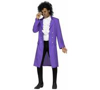 Fun World Viola Dolore Prince da Uomo Adulto Musicista Costume Halloween 13316X
