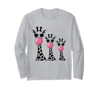 Fun Zoo Giraffe Che soffia Bubblegum Adventure Lovers Famiglia Maglia a Manica