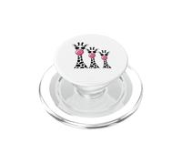 Fun Zoo Giraffe che soffia Bubblegum Adventure Lovers Famiglia PopSockets PopGrip per MagSafe