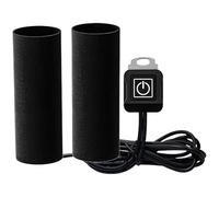 Funabridge Manopole riscaldate per moto con controllo della temperatura, cuscinetto per manubrio, regolabile in 3 livelli, cinghie