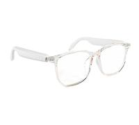 Funabridge Occhiali per traduzione wireless, occhiali intelligenti per traduttore AI, lenti anti-luce blu, occhiali da sole polarizzati per guida, ciclismo, chiamate, citofono vocale in tempo reale