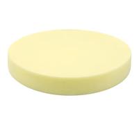 Funabridge Tappetino in spugna di ceramica gialla, 35 cm di altezza, elastico, con materiale in spugna, grande superficie di lavoro rotonda per pittura su ceramica, supporto e comfort ottimali
