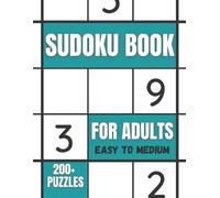 Funafter Books Sudoku Book For Adults Easy To Medium (Tascabile)