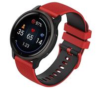 FunBand Cinturino Compatibile con Suunto 9 Peak/9 Peak Pro/5 Peak, 22mm Cinturino magnetico Braccialetto di Ricambio Trama Silicone Sportivo Cinturino per Garmin Venu 2/Vivoactive 4 SmartWatch
