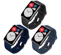 FunBand Cinturino Compatibile per Huawei Watch Fit, Silicone da Polso Fascia Braccialetto di Ricambio Polso Cinturino di Ricambio per Huawei Watch Fit Smartwatch