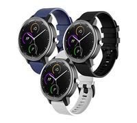 FunBand Cinturino per Garmin Vivoactive 3, 20mm Braccialetto Sportivo di Ricambio in Silicone per Garmin Vivoactive 3 / Samsung Gear S2 Classic/Galaxy Watch 42mm / Galaxy Watch Active