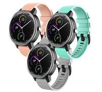FunBand Cinturino per Garmin Vivoactive 3, 20mm Braccialetto Sportivo di Ricambio in Silicone per Garmin Vivoactive 3 / Samsung Gear S2 Classic/Galaxy Watch 42mm / Galaxy Watch Active