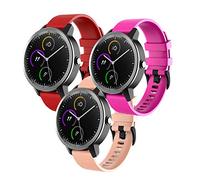 FunBand Cinturino per Garmin Vivoactive 3, 20mm Braccialetto Sportivo di Ricambio in Silicone per Garmin Vivoactive 3 / Samsung Gear S2 Classic/Galaxy Watch 42mm / Galaxy Watch Active