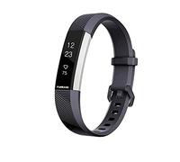 FunBand Compatible per Cinturino Fitbit Alta HR & Fitbit Alta, Regolabile Cinturino Edizione Speciale Morbido Sportivo in Silicone per Fitbit Alta HR/Alta Battito Cardiaco Smart Watch (Nero)