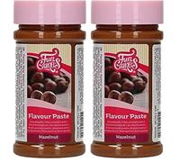 FunCakes Aroma Pasta Nocciole: Aromi Alimentari, Ottimo Gusto, Perfetto per Decorare Torte, Adatto per Pastelle e Ripieni. 100 grammi. (Confezione da 2)