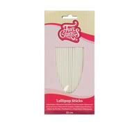 FunCakes Bastoncini per Lecca-Lecca: Crea i Tuoi dolcetti, Cake Pops, Caramelle Lecca-Lecca, 15 cm conf/51