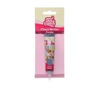 FunCakes Choco Writer Pennarelli Alimentari, Purple, 25 g | Pennarelli Alimentari Commestibili al Gusto Cioccolato per Scrivere su Biscotti, Cupcake, Torte e Altri Dolci