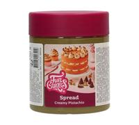 FunCakes Crema Spalmabile al Pistacchio 35% - Crema Dolce e Cremosa con Pistacchi Siciliani - Perfetta per Torte, Cupcake, Biscotti, Croissant, Macaron, Pancake, Gelato - 250 g