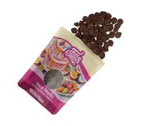 FunCakes Deco Melts Gusto Choco al Latte - Sciogli nel microonde e versa in qualsiasi stampo. Prepara caramelle, lecca-lecca e decora torte e cupcake - 250 g