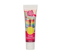 FunCakes Food Colour Gel Giallo: Coloranti Alimentare Concentrati per Crema, Fondente, Marzapane, Pasta. Facile da Dosare. Gocce Individuali per Creare Colori Vivaci. Halal. 30 g
