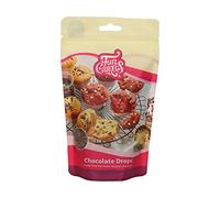 FunCakes Gocce di Cioccolato al Latte - Sciogli nel microonde e versa in qualsiasi stampo. Prepara caramelle, lecca-lecca e decora torte e cupcake - 350 g
