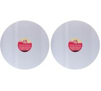 FunCakes Masonite Cake Board Rotondo Ø30 cm - Bianco Cake Board rotondo, Base per presentare le torte, qualità, Aspetto lussuoso, 1 pezzo (Confezione da 2)