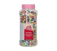 FunCakes Mimosa Disco Mix: Zuccherini di Zucchero per Torte, Cupcake e Altro - Decorazione Commestibile per Compleanni e Torte per Bambini - 500 g