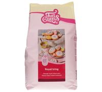 FunCakes Mix per Royal Icing: cupcakes facili da usare, perfettamente uniformi, mini cupcakes o pagnotte, gusto vaniglia, qualità confettiera, halal. 4 kg. - 4000 g