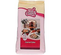 FunCakes Mix per Torta di Carote: prepara facilmente una torta di carote deliziosa, speziata e umida, Halal. 500 gr.