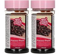 FunCakes Pasta Aromatizzante Caffè: aromi alimentari, ottimo gusto, perfetto per decorare torte, adatto per pastelle e ripieni. 100 grammi. (Confezione da 2)