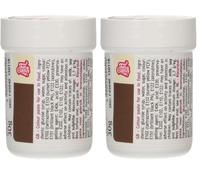 FunCakes Pasta Color Alimentare Marrone Scuro: Pasta colorante alimentare concentrata per pastella, crema, fondente, marzapane, pasta, modellante e pasta di fiori. Halal e Kosher. 30 g