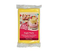 FunCakes Pasta di Zucchero Giallo - pacco da 250 grammi