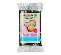 FunCakes Pasta di Zucchero Nero, 250 grammi