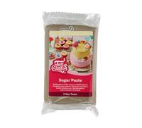 FunCakes Pasta di Zucchero Urban Taupe, Facile da Usare, Liscia, Flessibile, Morbida e Flessibile, Facile per la Decorazione di Torte, Halal, Kosher e Senza Glutine, 250 g, Confezione da 1