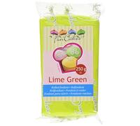 FunCakes Pasta di Zucchero Verde Lime - Pacco da 4 x 250 gr - Totale: 1000 gr