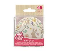 FunCakes Pirottini Animali Primaverili: Prefetto per cupcakes a tema animali, cupcakes e altro, decorazione di torte, confezione / 48