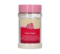 FunCakes Snow Sugar: zucchero non fondente, ottimo per decorare ciambelle, biscotti, torte, cialde, 150 g.